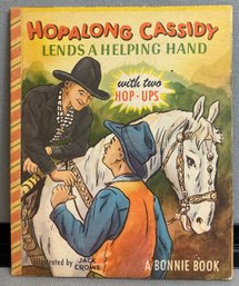 1950 Hopalong Cassidy Book W/ Pop-ups