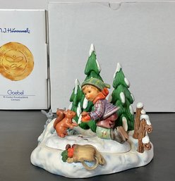 #45 - Goebel MJ Hummel - Hummelscape Collection Autumn Frolic & Playful Bliss