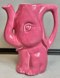 Vintage Invento Pink Elephant Pitcher
