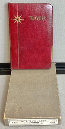 1950s Leatherette Elite Travel Book - New
