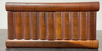 Vintage Japanese Wood Puzzle Jewelry Box