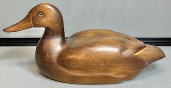 Carved Wood Duck Decoy