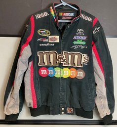 Vintage NASCAR Kyle Busch M&M Jacket