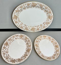 Rare Antique Brownfield China - Tiffany & Co. Serving Platters