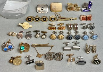 Assorted Cufflinks/ Tie Bars