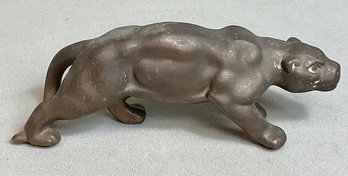 Metal Panther Figure