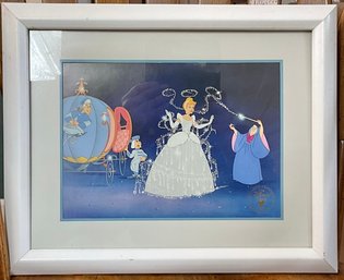 1995 Cinderella Commemorative Lithograph Disney Store