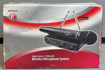 Radio Shack Wireless Microphone System