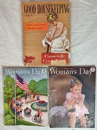 Vintage Good Housekeeping & Womans Day Magazines