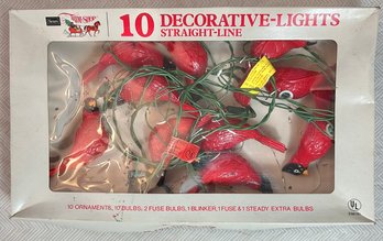 Vintage Sears Cardinal Decorative Lights