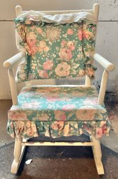 Vintage Wood Childs Rocker