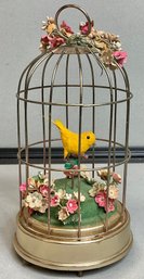 Vintage Musical Automation Bird Cage