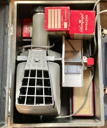 American Optical 300 Slide Projector & Slides