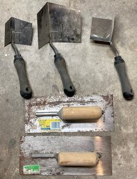 5pc Drywall Taping Trowels