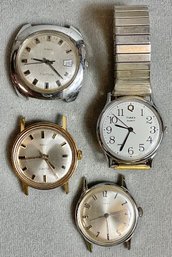 4 Vintage Timex Mens Watches