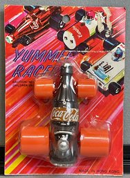 Rare Vintage Yummee Racer Coca Cola Race Car - New