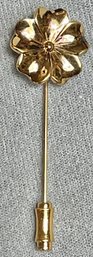 Ciani Sterling Flower Stick Pin