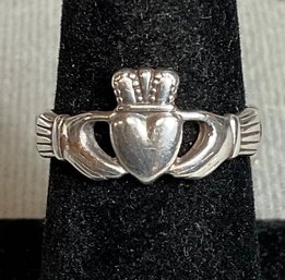 Sterling Solvar Ireland Claddagh Ring