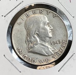 1949 Franklin Half Dollar