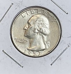 1953-D Washington Quarter