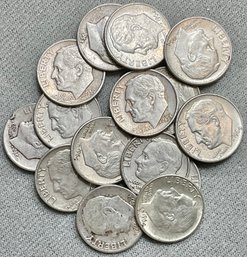 #3 - 15pc Silver Roosevelt Dimes
