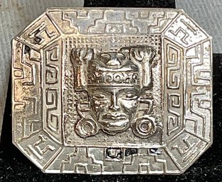 Peru Sterling Tupu Pin/ Brooch