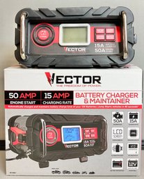 Vector Battery Charger & Maintainer