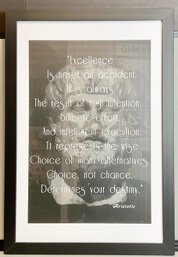 Framed Aristotle Quote - New