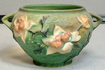 #1 - Roseville Pottery Green Magnolia Vase