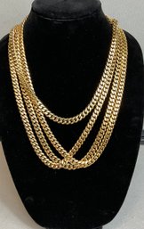 Mr. T Starter Kit - 4 Gold Plated Cuban Link Chains