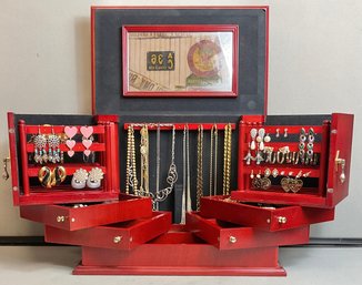 Jewelry Box With Contents