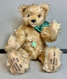 Mohair Hermann 100th Anniversary Classic Birthday Bear
