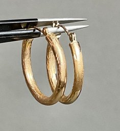 Small 14k Gold Hoop Earrings