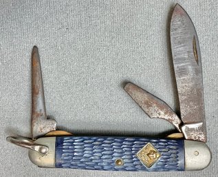 Vintage Camillus Cub Scouts BSA Pocket Knife - 3 Blade