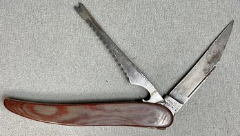 Vintage Imperial Providence Fishing Knife - 2 Blade