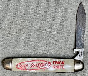 Vintage 1960s Roy Rogers Trick Knife