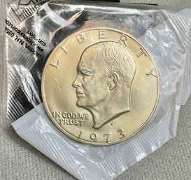 1972-s Eisenhower Silver Clad Dollar - Uncirculated