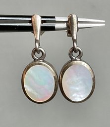 Sterling Mother Of Pearl Earrings