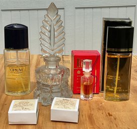 Vintage Perfume Bottle & Perfumes