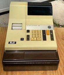 Vintage B&E Electronic Cash Register