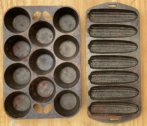 Cast Iron Corn Bread & Muffin Pans