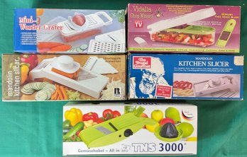 5pc Mandoline Slicers