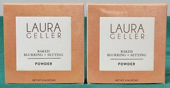 2 - Laura Geller Baked Blurring  Setting Powder - New