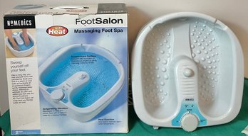 Homedics Massaging Foot Spa W/ Heat