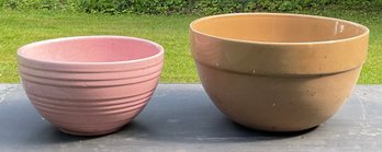 Ceramic Planter & Mixing Bowl