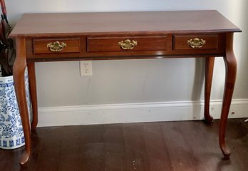Hall/ Sofa Table - Cherry Wood