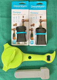 Champagne Poppers & Jar Openers
