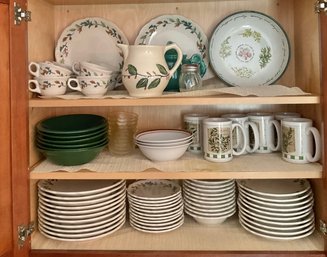 Contents Of Cabinet - Syracuse China
