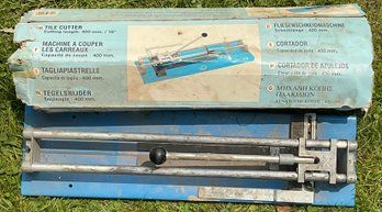 16 Inch Manual Tile Cutter