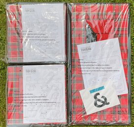 Tidy & Co. Collapsible Storage Boxes - New - Checkered